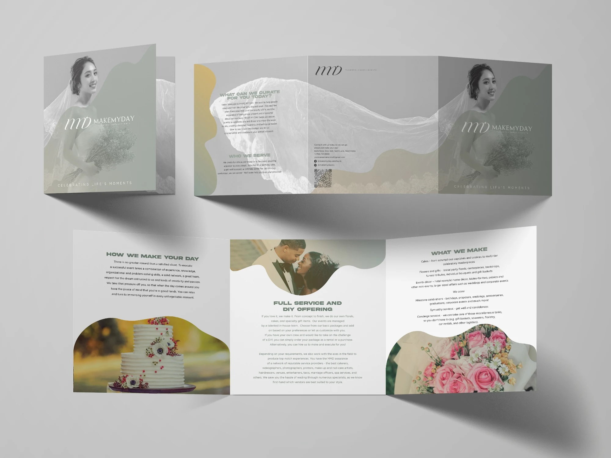 Make My Day — Brochure spreads