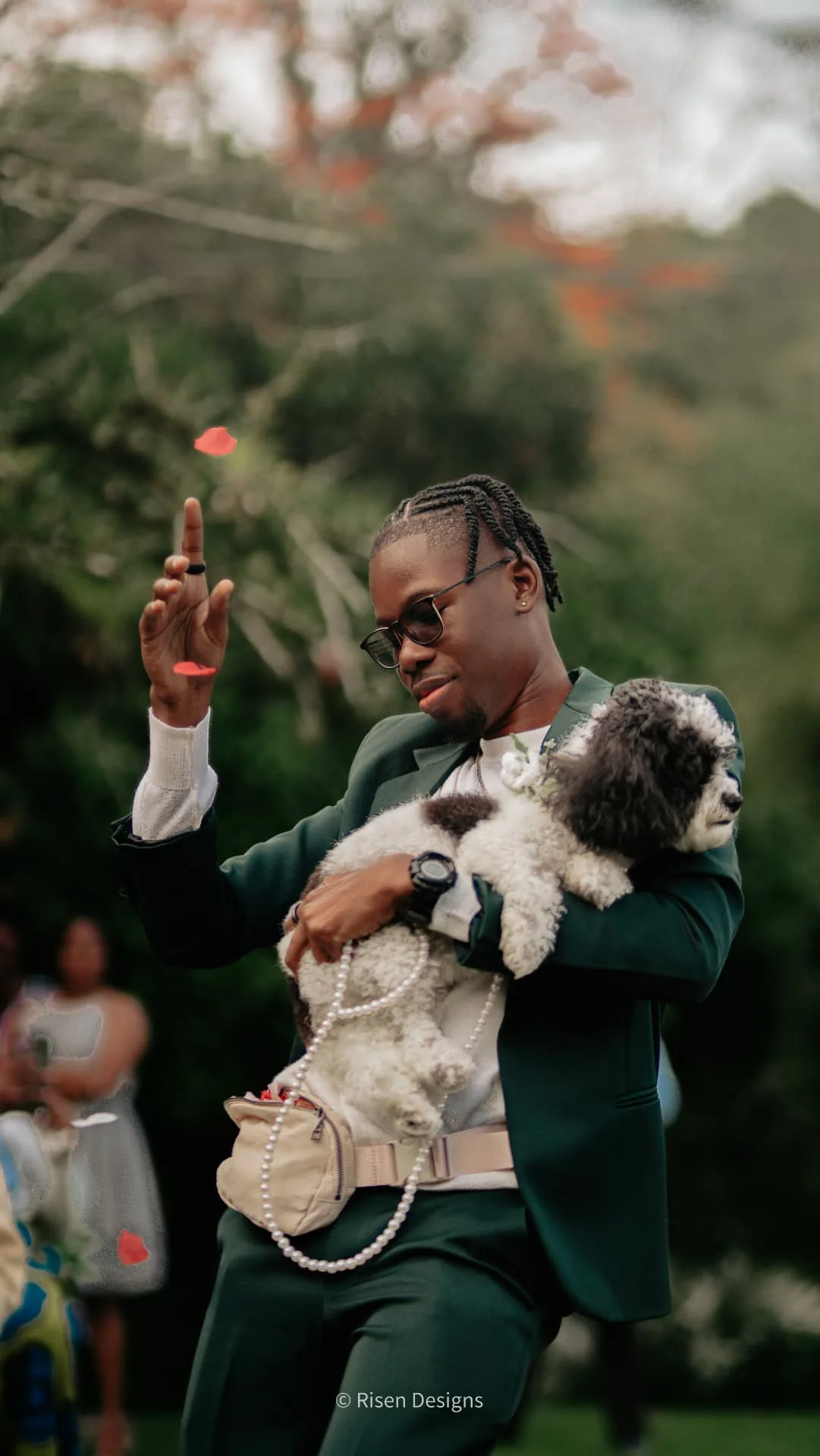 Cydni & Kolin — Ring bearer duties