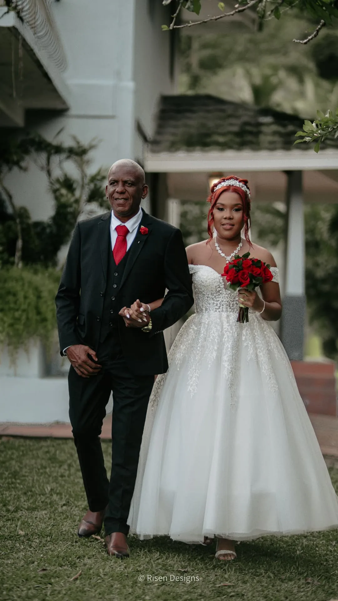 Cydni & Kolin — Father and bride