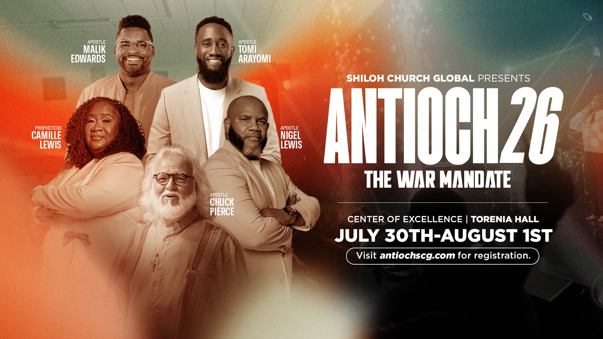 Antioch 26 — The War Mandate — Official key art — screen format