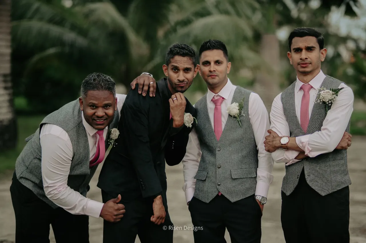 Timothy & Keziah — The groomsmen