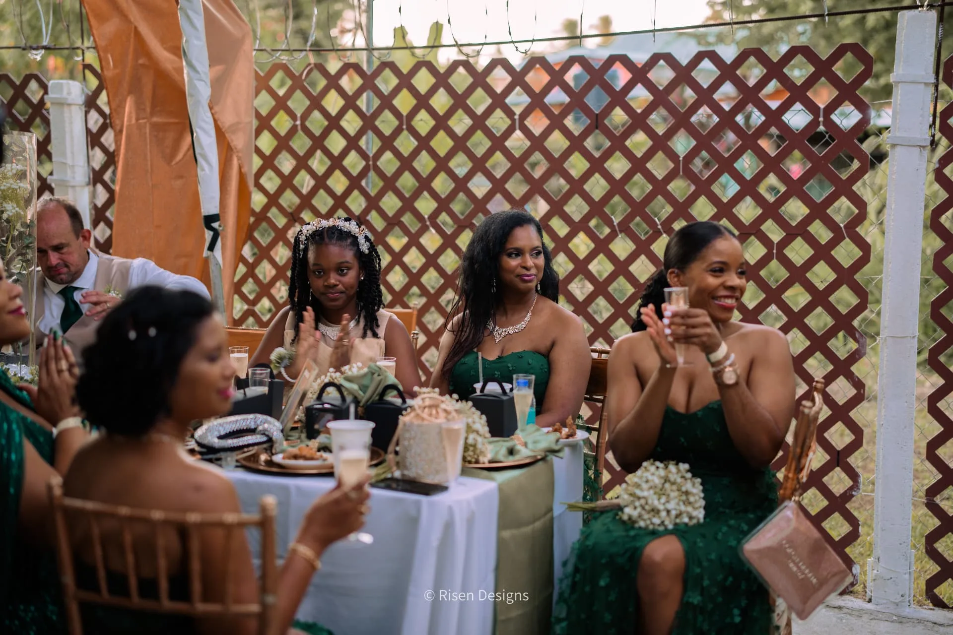 Whitney & Nicholas — The head table
