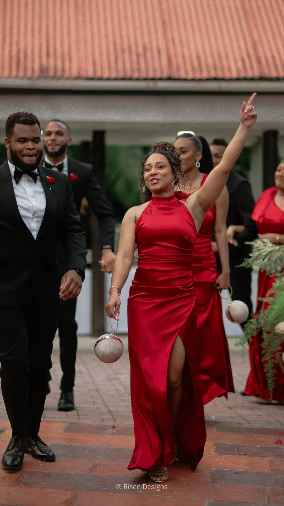Cydni & Kolin — Making an entrance