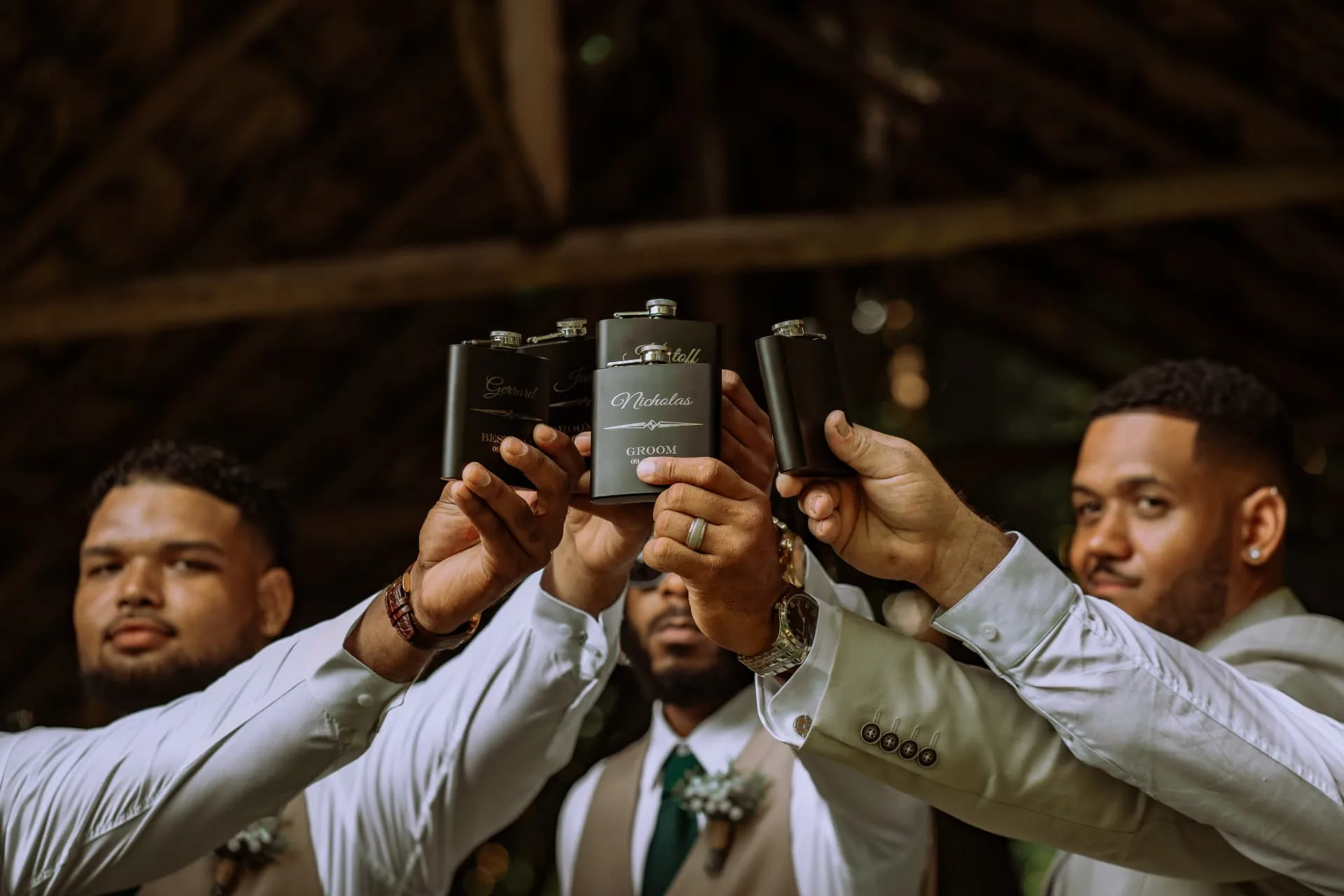 Whitney & Nicholas — A toast to the groom