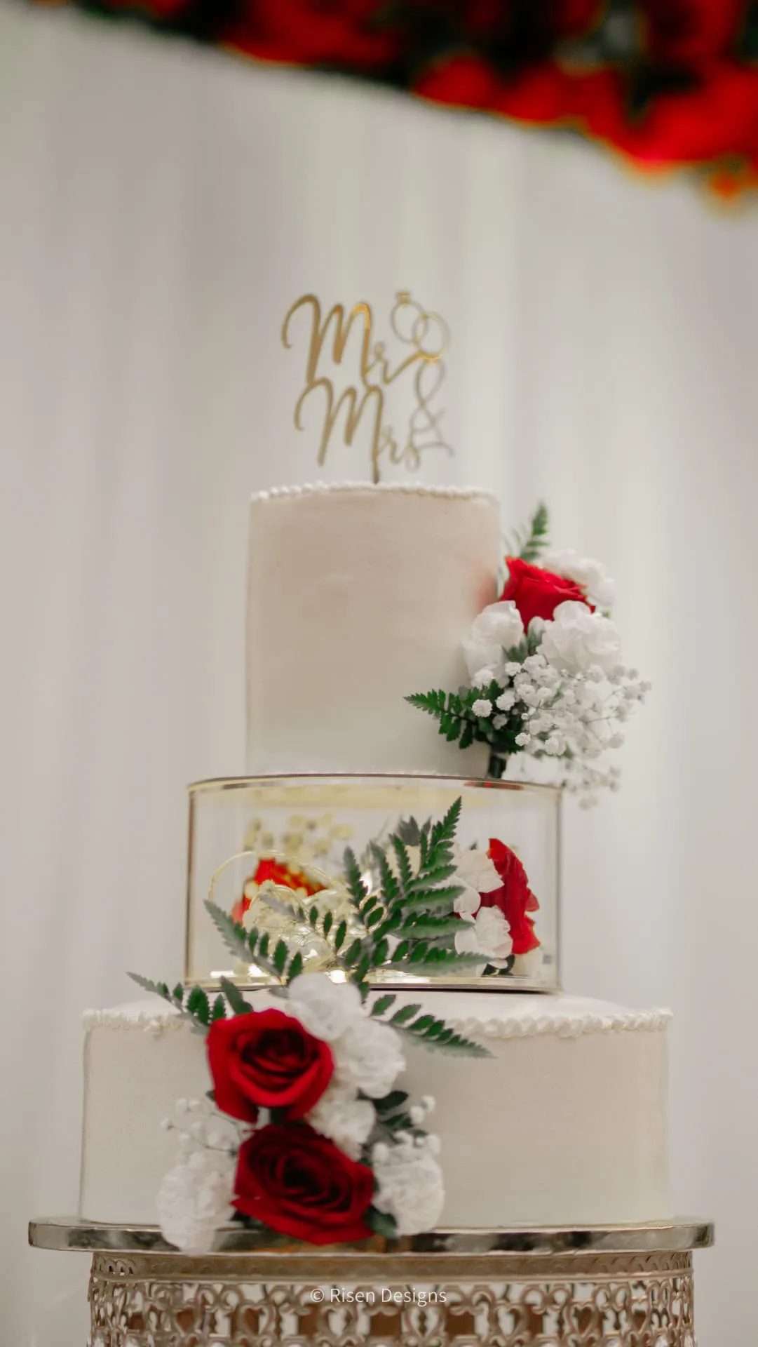 Cydni & Kolin — The cake
