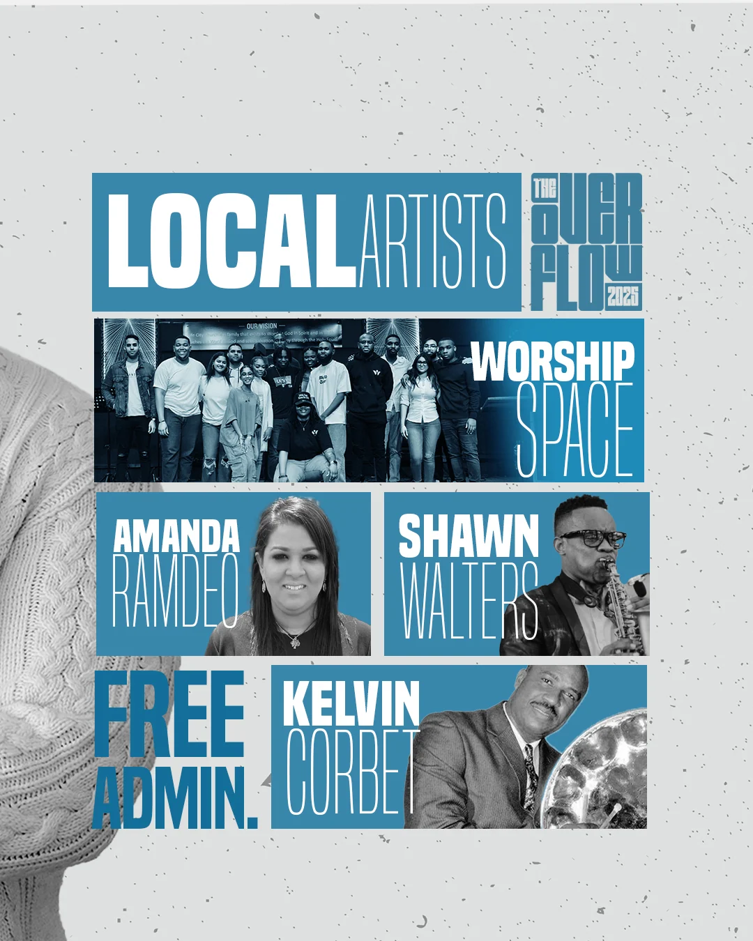 The Overflow 2025 — Local artists line-up