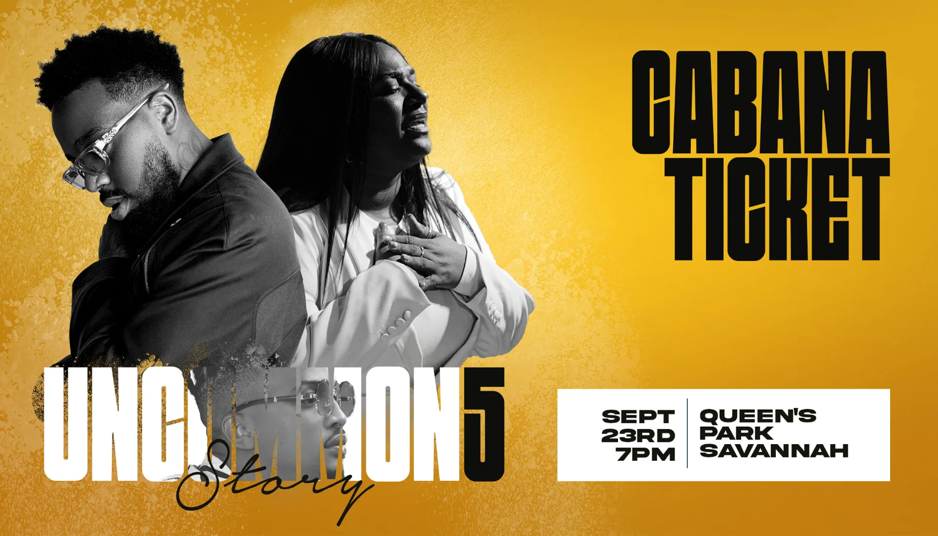 Uncommon 5: The Story — Cabana ticket