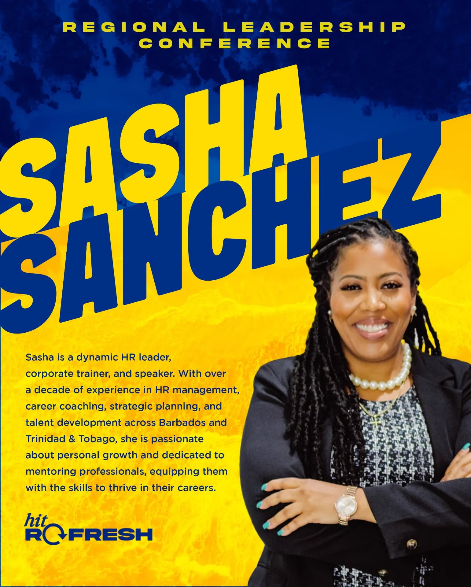 Hit Refresh Barbados — Speaker feature — Sasha Sanchez