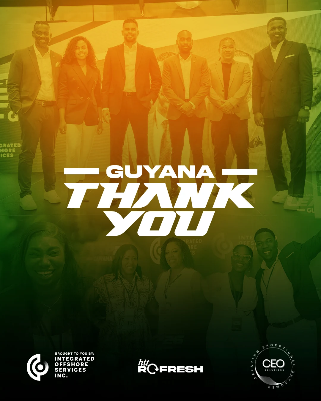 LEAP26 Guyana — Thank you graphic