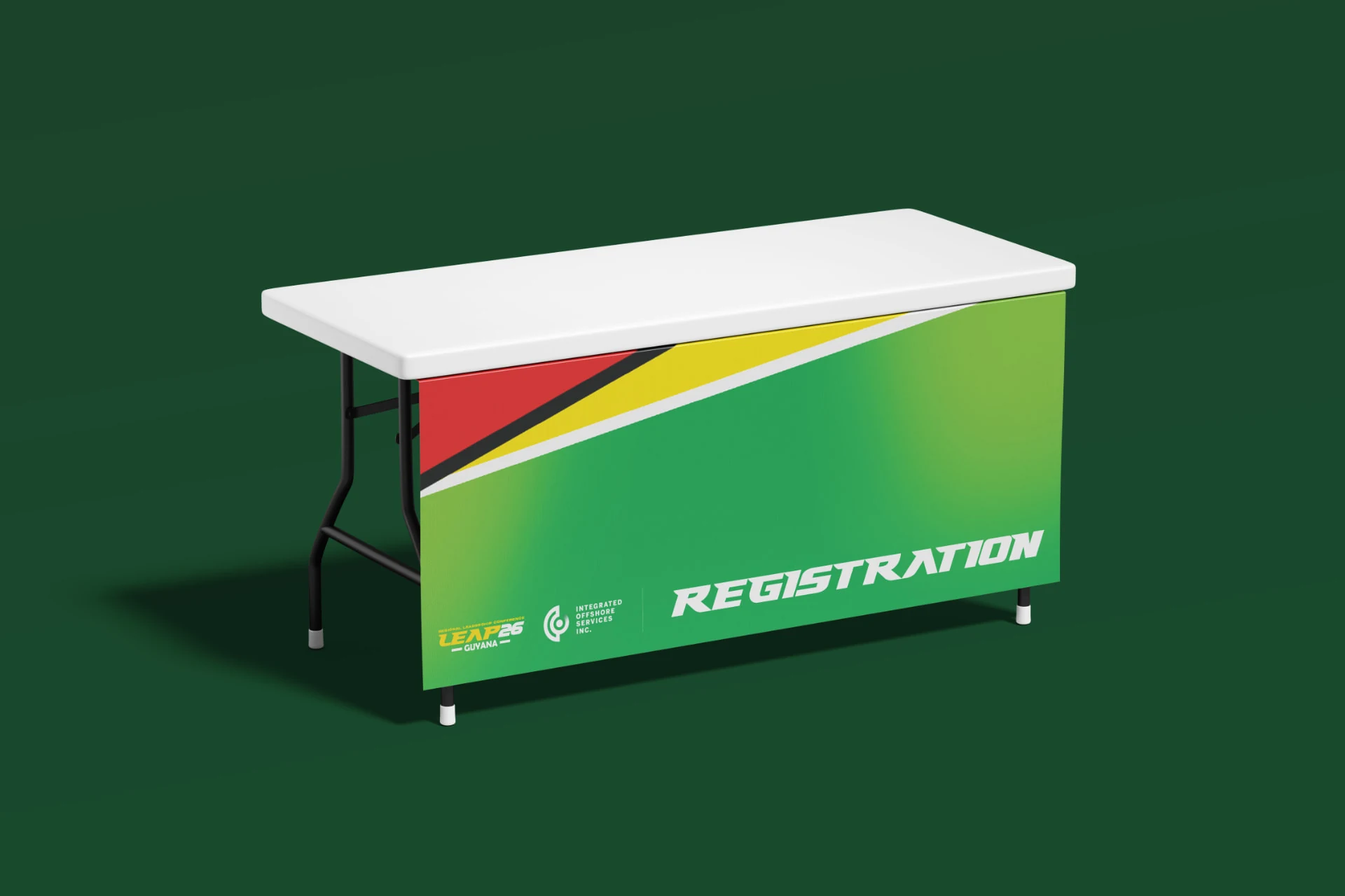 LEAP26 Guyana — Registration & welcome desk