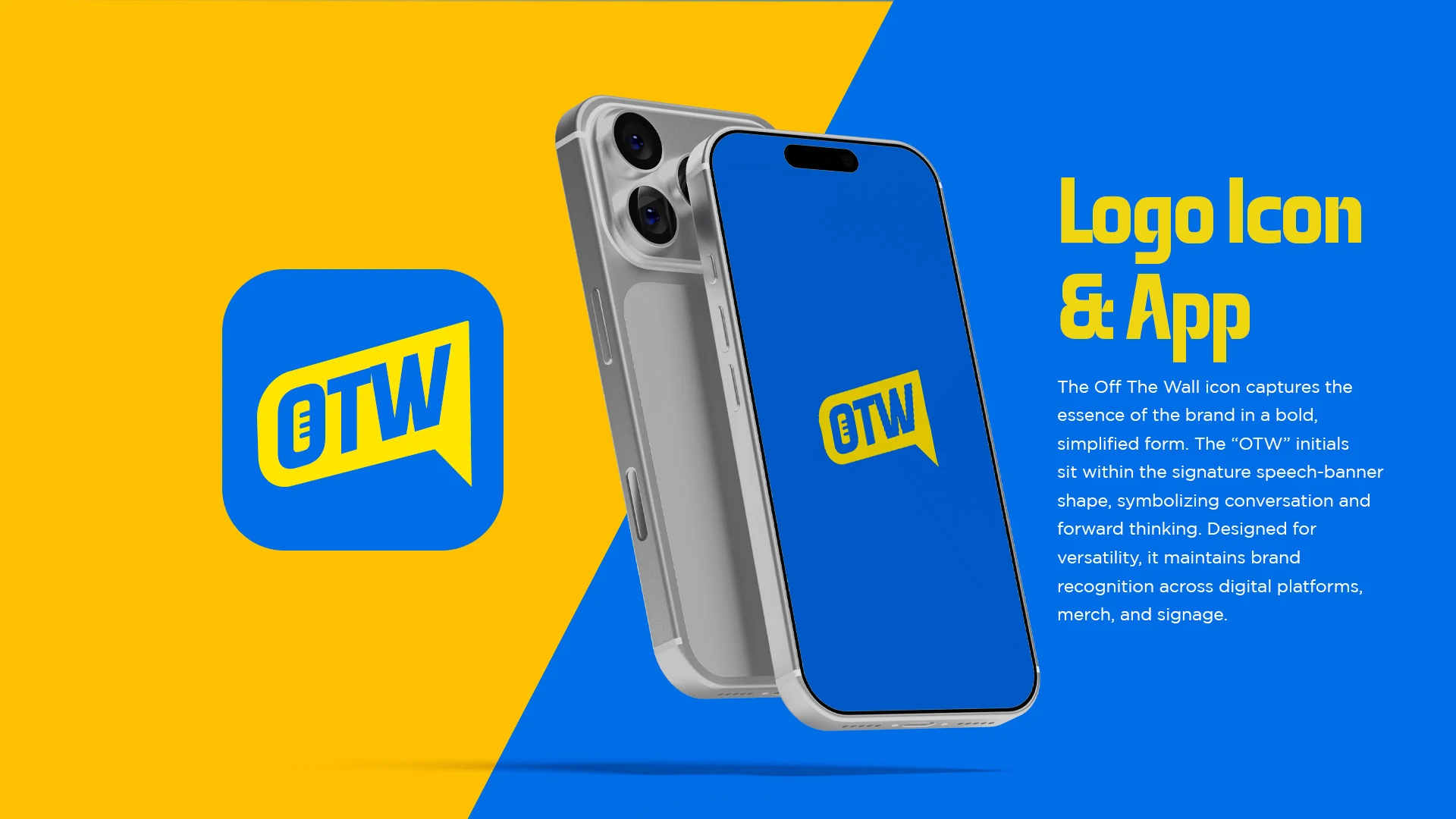 Off The Wall — App & platform icon