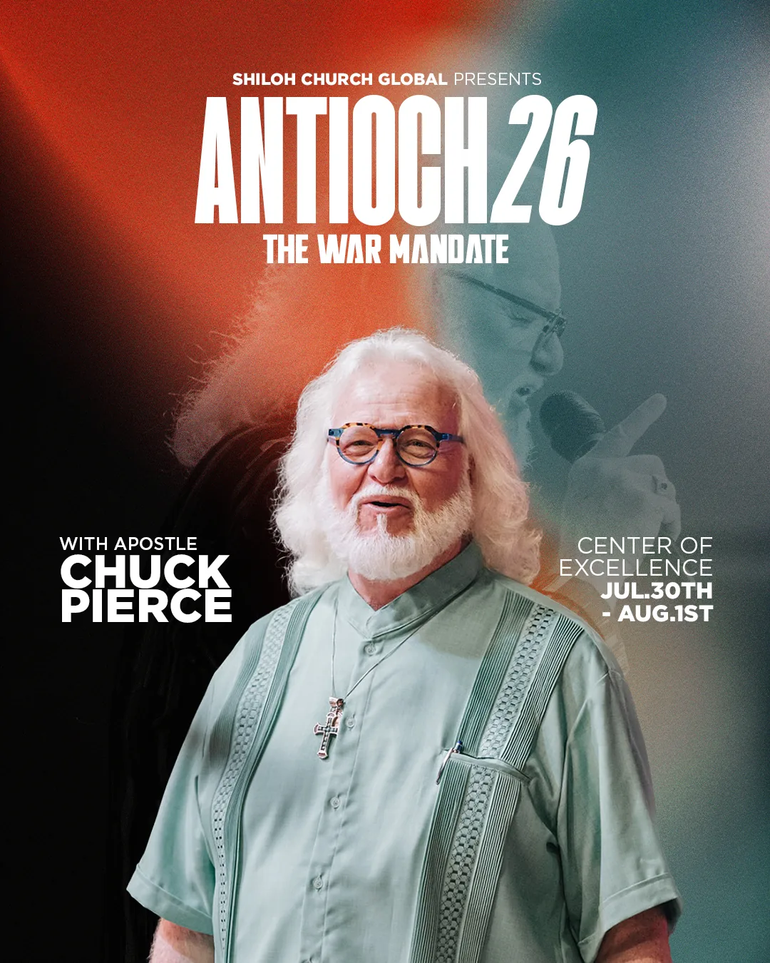 Antioch 26 — The War Mandate — Apostle Chuck Pierce
