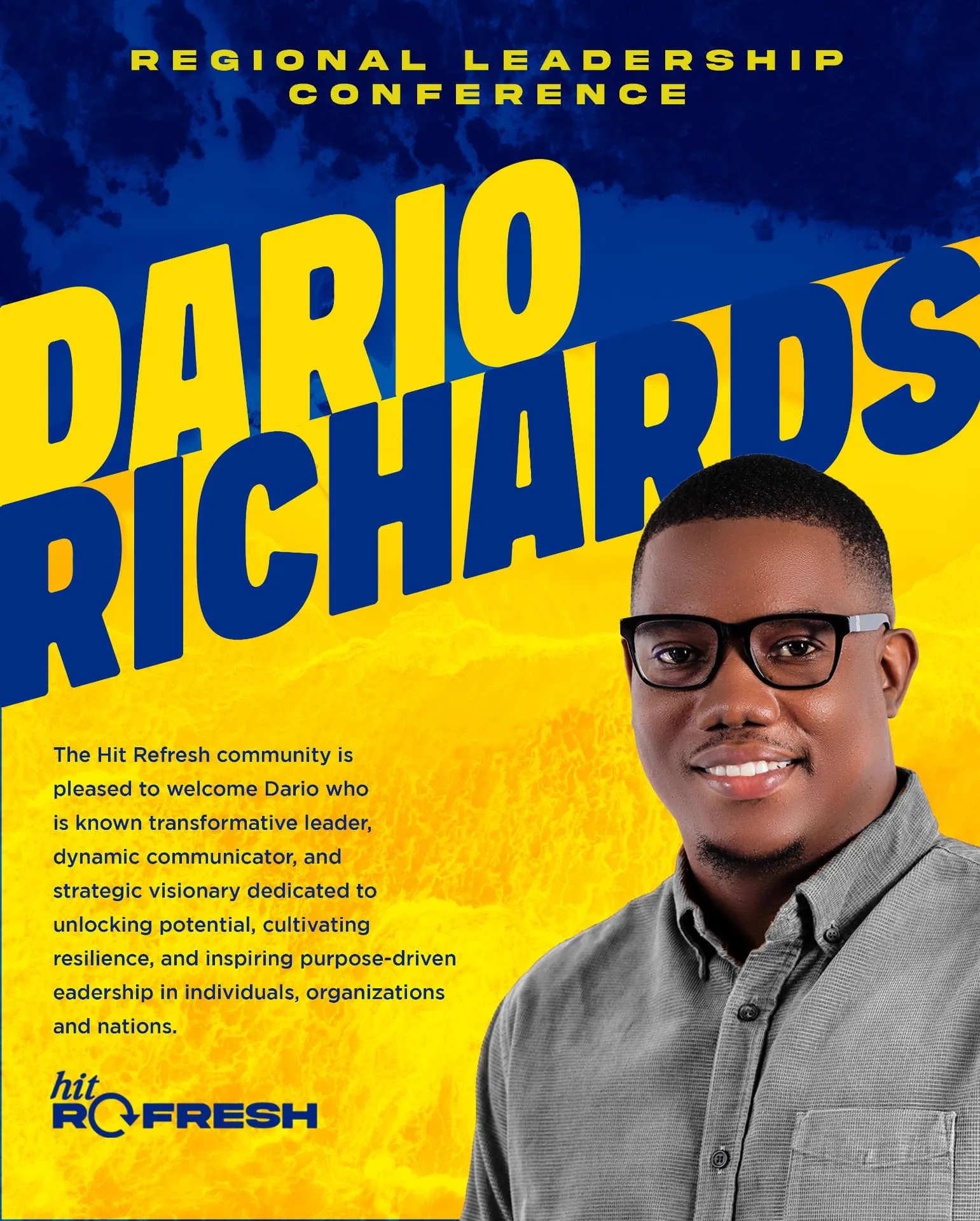 Hit Refresh Barbados — Speaker feature — Dario Richards