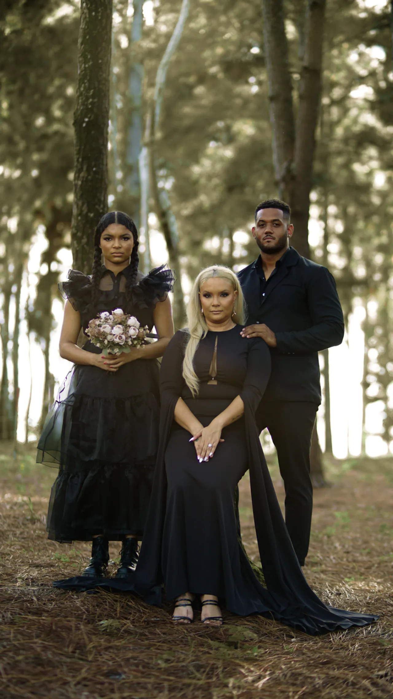 Whitney & Nicholas — Engagement — family portrait