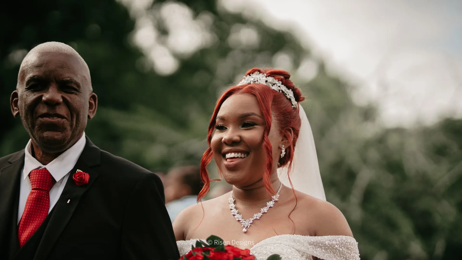 Cydni & Kolin — The bride arrives