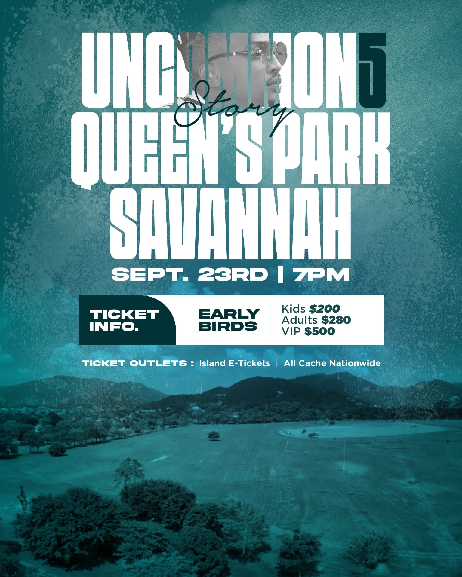 Uncommon 5: The Story — Venue announcement — Queen's Park Savannah