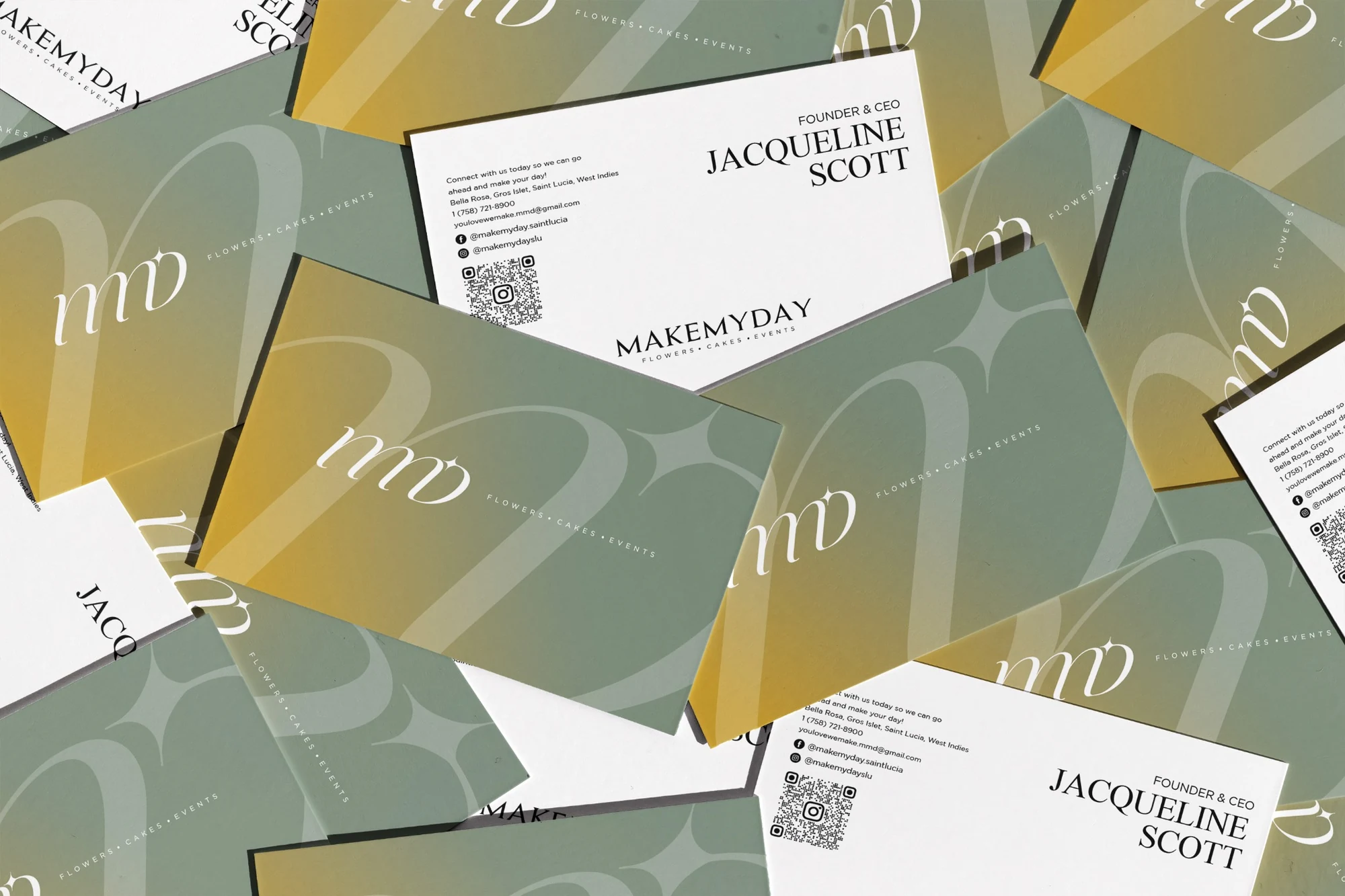 Make My Day — Business cards