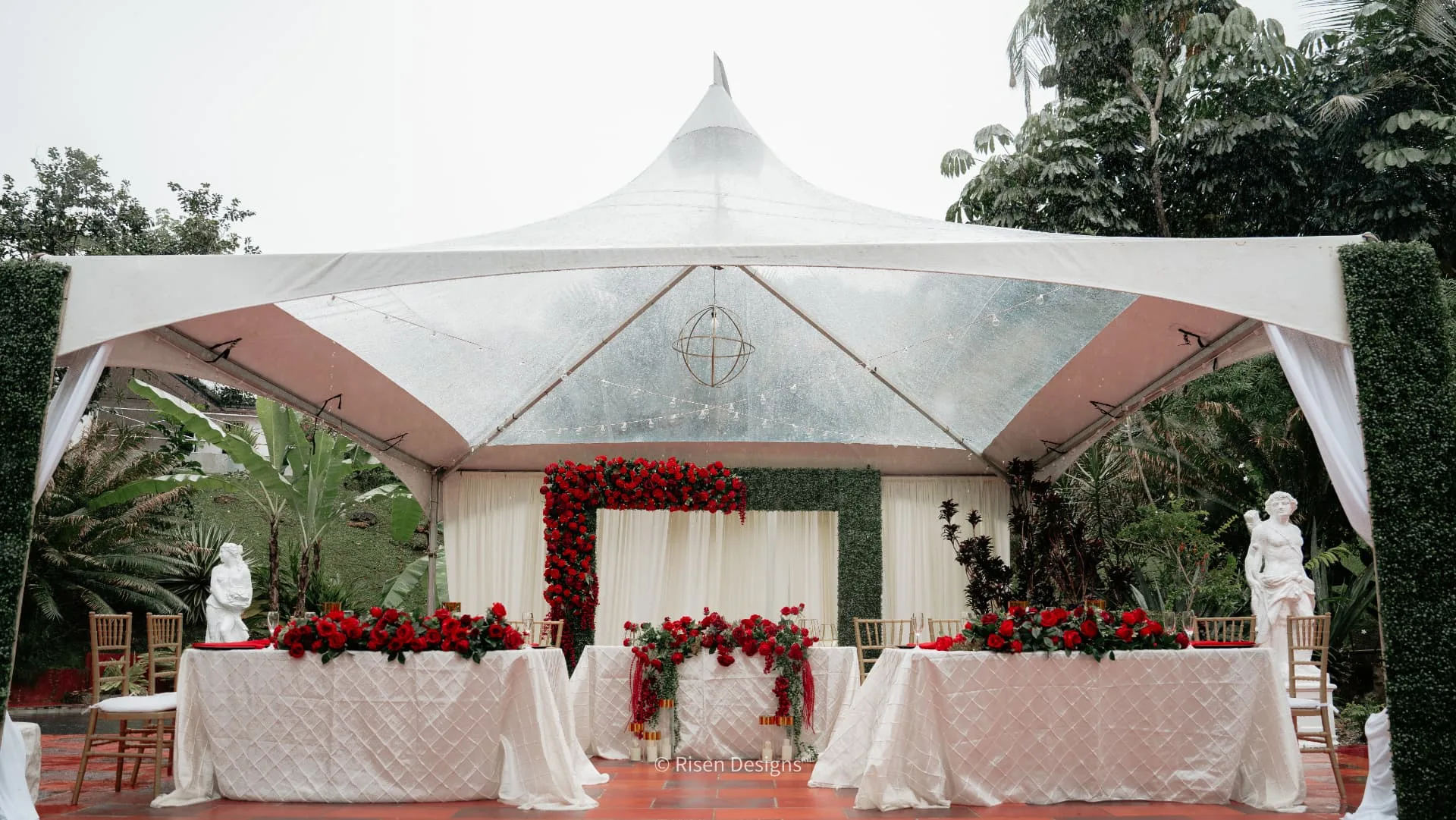 Cydni & Kolin — The reception, set and waiting