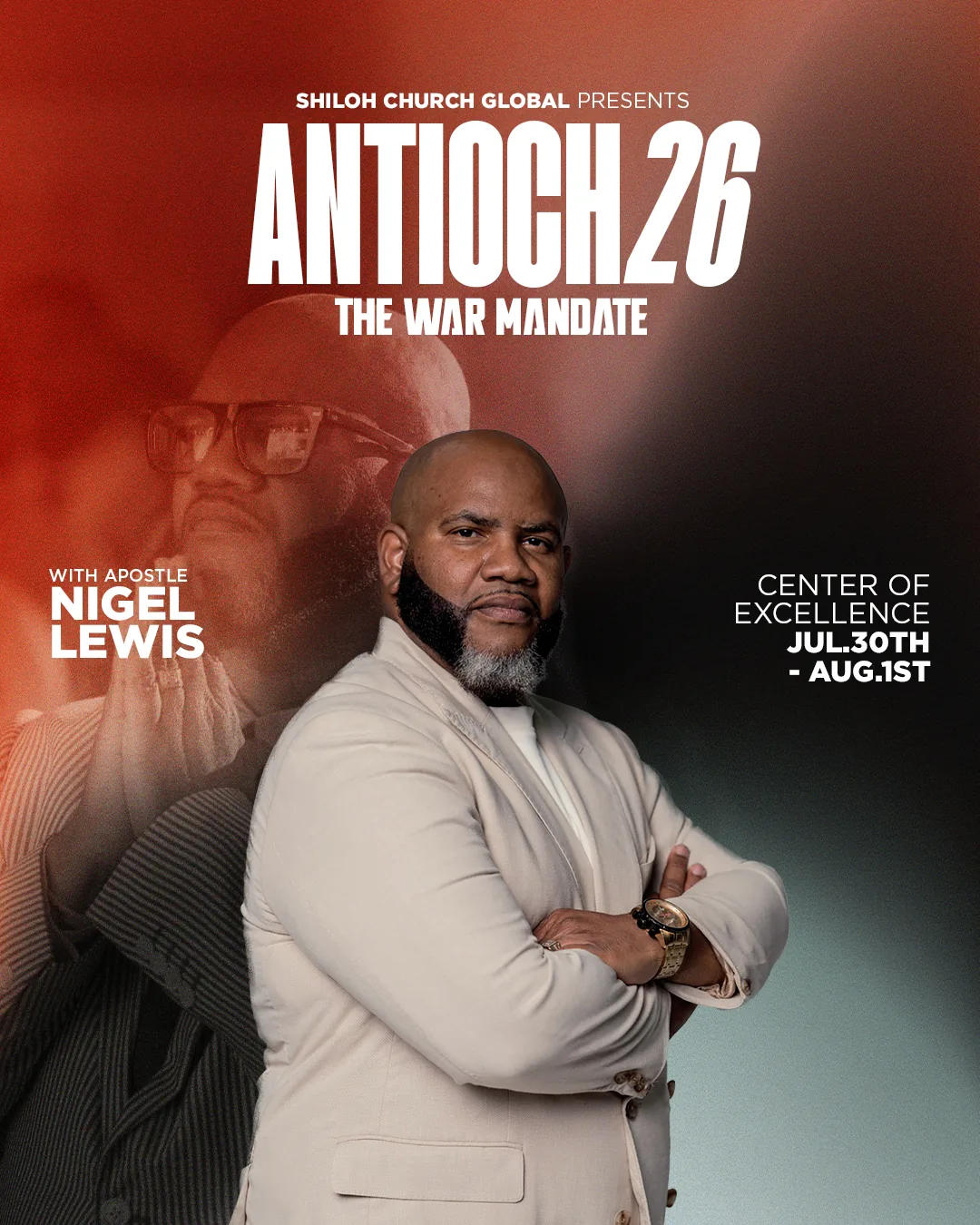 Antioch 26 — The War Mandate — Apostle Nigel Lewis